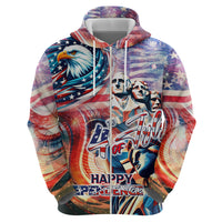 Personalized American Independence Day Hoodie 4th of July Statue of Liberty - Wonder Print Shop