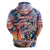 Personalized American Independence Day Zip Hoodie 4th of July Statue of Liberty - Wonder Print Shop