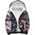 Happy Fourth of July Sherpa Hoodie American Eagle Flag US Independence Day - Wonder Print Shop