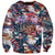 Happy Fourth of July Sweatshirt American Eagle Flag US Independence Day - Wonder Print Shop