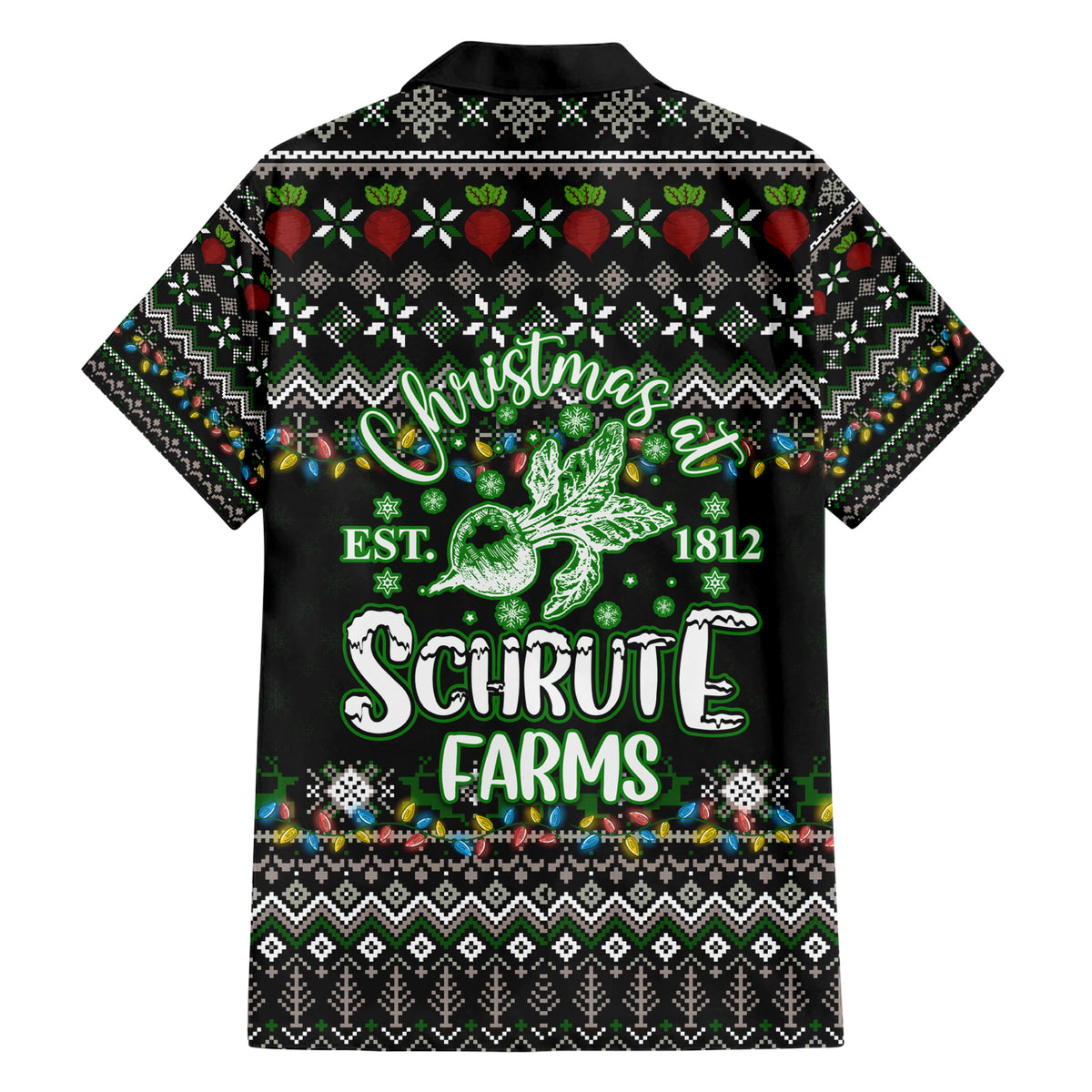 Merry Christmas Schrute Farms Hawaiian Shirt - Wonder Print Shop