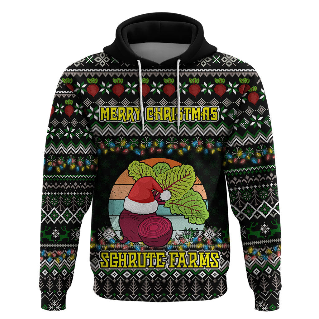 Merry Christmas Schrute Farms Hoodie - Wonder Print Shop