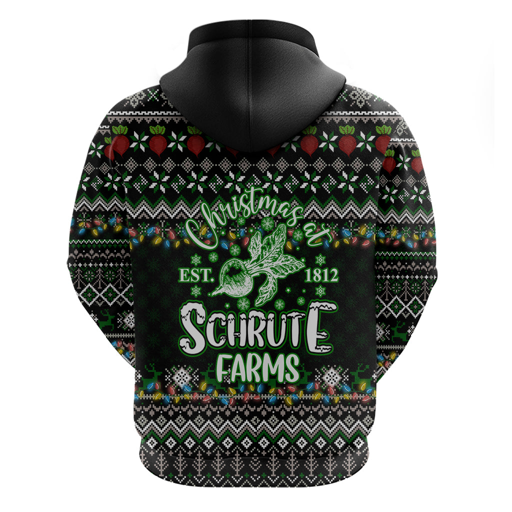 Merry Christmas Schrute Farms Hoodie - Wonder Print Shop