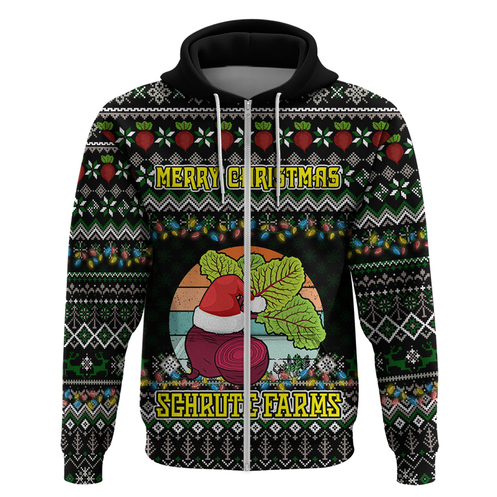 Merry Christmas Schrute Farms Hoodie - Wonder Print Shop
