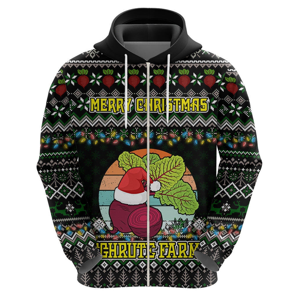 Merry Christmas Schrute Farms Hoodie - Wonder Print Shop