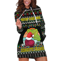 Merry Christmas Schrute Farms Hoodie Dress - Wonder Print Shop