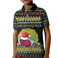 Merry Christmas Schrute Farms Kid Polo Shirt - Wonder Print Shop
