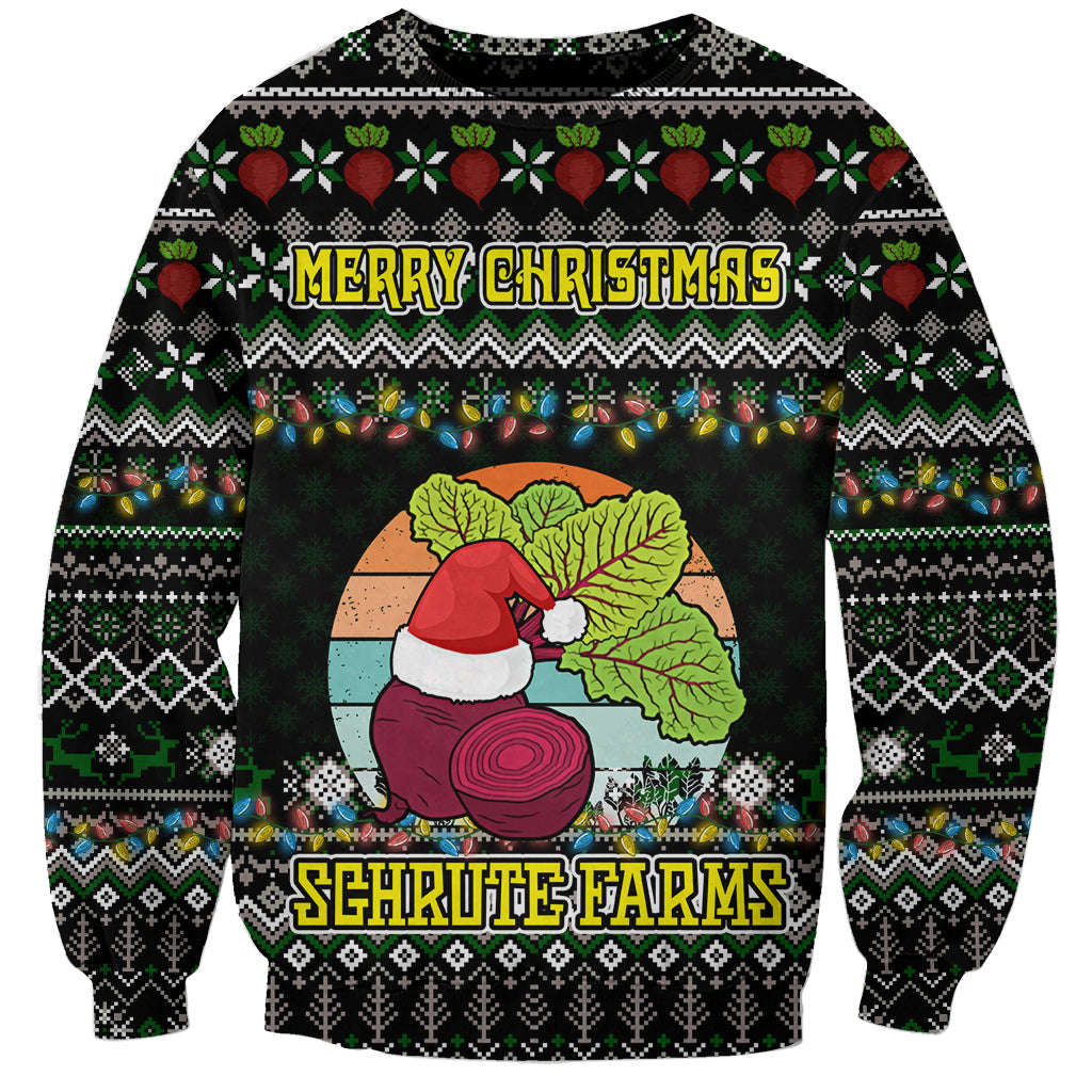 Merry Christmas Schrute Farms Sweatshirt - Wonder Print Shop