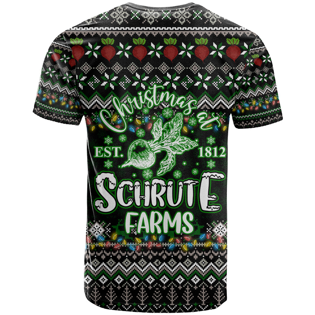 Merry Christmas Schrute Farms T Shirt - Wonder Print Shop