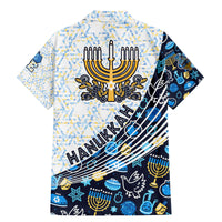Happy Hanukkah Family Matching Mermaid Dress and Hawaiian Shirt Menorah and Dreidel - Wonder Print Shop