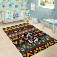 Colorful African Pattern Area Rug - Wonder Print Shop