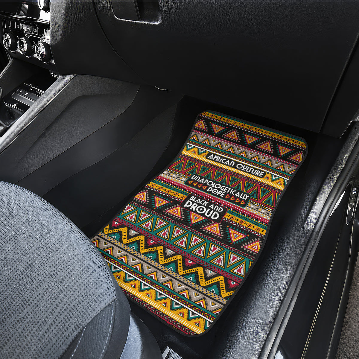 Colorful African Pattern Car Mats - Wonder Print Shop