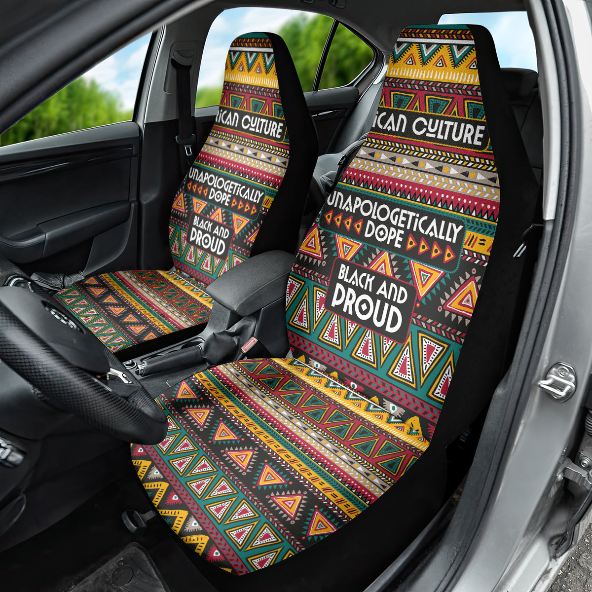 Colorful African Pattern Car Seat Cover - Wonder Print Shop
