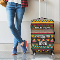 Colorful African Pattern Luggage Cover - Wonder Print Shop