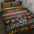 Colorful African Pattern Quilt Bed Set - Wonder Print Shop