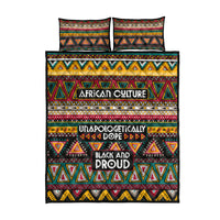 Colorful African Pattern Quilt Bed Set - Wonder Print Shop