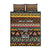 Colorful African Pattern Quilt Bed Set - Wonder Print Shop