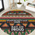 Colorful African Pattern Round Carpet