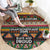 Colorful African Pattern Round Carpet