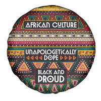 Colorful African Pattern Spare Tire Cover - Wonder Print Shop