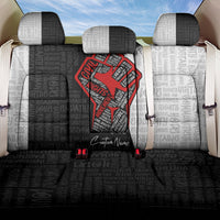 Personalized Civil Rights Movement Justice Fist Back Car Seat Cover - Wonder Print Shop