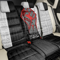 Personalized Civil Rights Movement Justice Fist Back Car Seat Cover - Wonder Print Shop