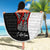 Personalized Civil Rights Movement Justice Fist Beach Blanket - Wonder Print Shop