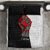 Personalized Civil Rights Movement Justice Fist Bedding Set - Wonder Print Shop
