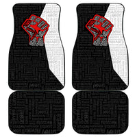 Personalized Civil Rights Movement Justice Fist Car Mats - Wonder Print Shop