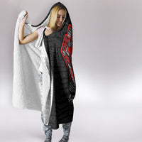 Personalized Civil Rights Movement Justice Fist Hooded Blanket