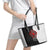 Personalized Civil Rights Movement Justice Fist Leather Tote Bag - Wonder Print Shop