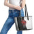 Personalized Civil Rights Movement Justice Fist Leather Tote Bag - Wonder Print Shop