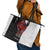 Personalized Civil Rights Movement Justice Fist Leather Tote Bag - Wonder Print Shop