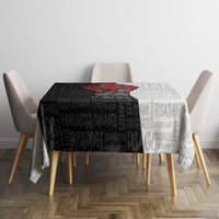 Personalized Civil Rights Movement Justice Fist Tablecloth - Wonder Print Shop