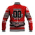 Haida Hockey Canada Baseball Jacket Maple Leaf