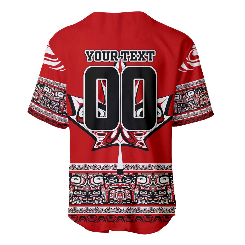 Haida Hockey Canada Baseball Jersey Maple Leaf