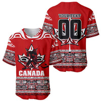 Haida Hockey Canada Baseball Jersey Maple Leaf