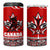 Haida Hockey Canada 4 in 1 Can Cooler Tumbler Maple Leaf