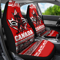 Haida Hockey Canada Car Seat Cover Maple Leaf