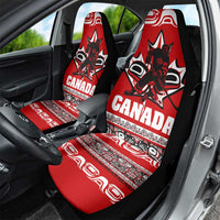 Haida Hockey Canada Car Seat Cover Maple Leaf