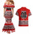 Haida Hockey Canada Couples Matching Mermaid Dress and Hawaiian Shirt Maple Leaf