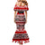 Haida Hockey Canada Family Matching Mermaid Dress and Hawaiian Shirt Maple Leaf