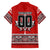 Haida Hockey Canada Family Matching Off Shoulder Short Dress and Hawaiian Shirt Maple Leaf