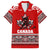 Haida Hockey Canada Family Matching Puletasi and Hawaiian Shirt Maple Leaf