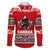 Haida Hockey Canada Family Matching Short Sleeve Bodycon Dress and Hawaiian Shirt Maple Leaf