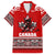 Haida Hockey Canada Family Matching Tank Maxi Dress and Hawaiian Shirt Maple Leaf