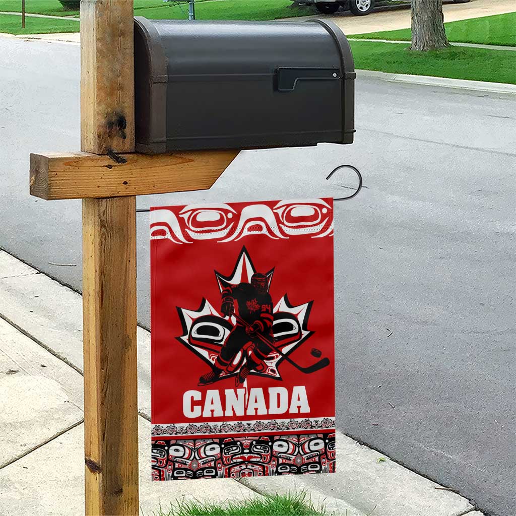 Haida Hockey Canada Garden Flag Maple Leaf