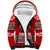 Haida Hockey Canada Sherpa Hoodie Maple Leaf