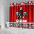 Haida Hockey Canada Shower Curtain Maple Leaf