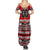 Haida Hockey Canada Summer Maxi Dress Maple Leaf